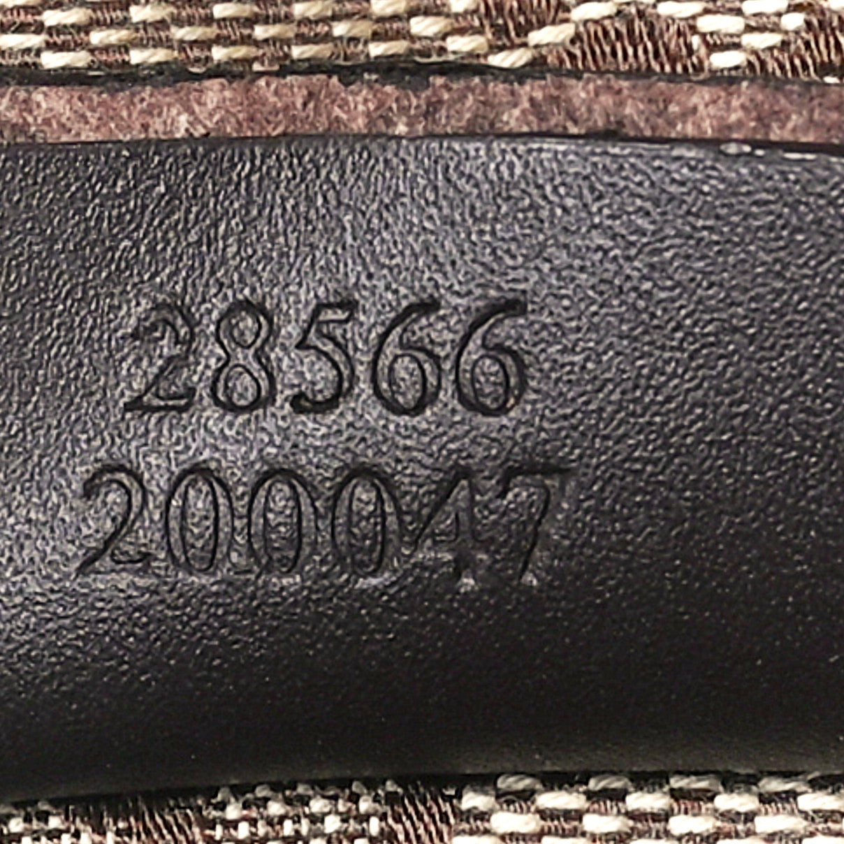 GG Monogram Double Pocket Belt Bag Dark Brown