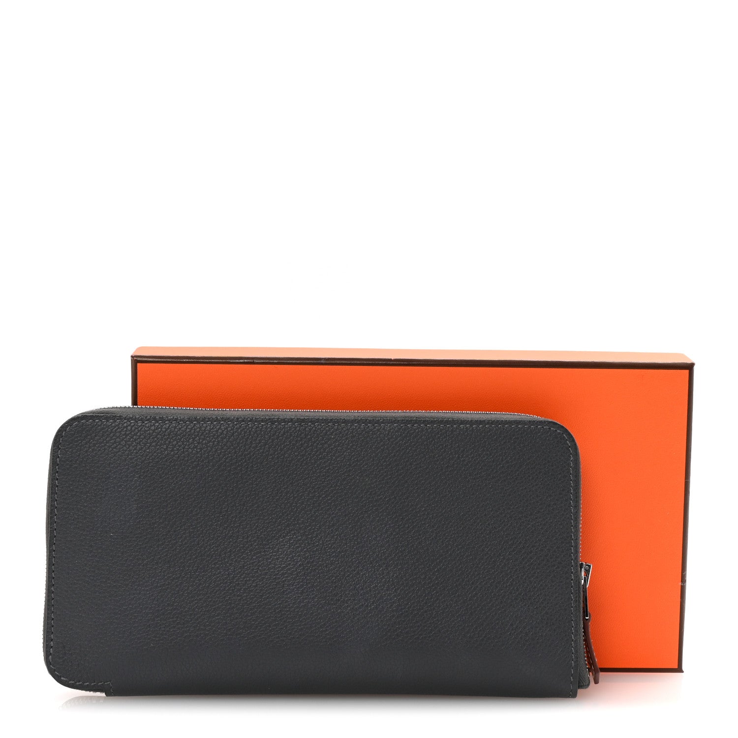 Hermes Evercolor Silk'In Wallet Etain 8 of 8