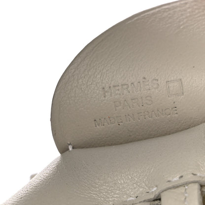 Hermes Milo Lambskin Matte Alligator Touch Grigri Rodeo Pegase Horse Bag Charm PM Craie 3 of 5