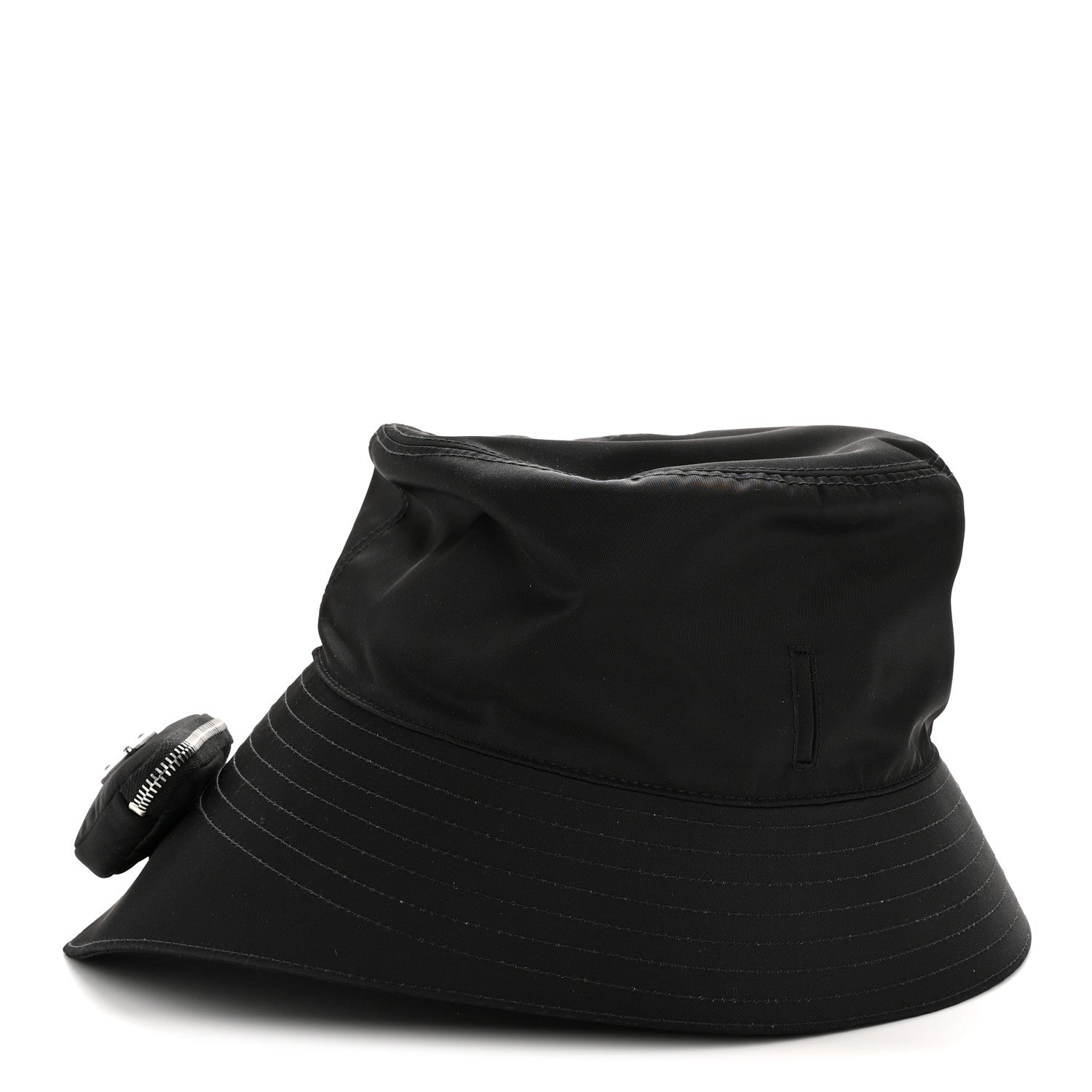 Prada Re-Nylon Mens Multifunctional Bucket Hat XXL Black 4 of 10