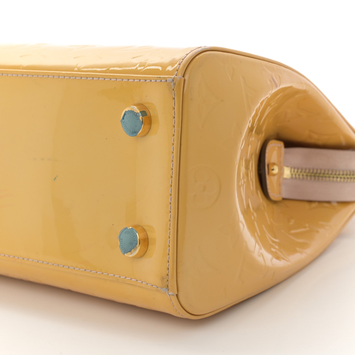 Louis Vuitton Vernis Brea MM Blanc Corail 10 of 15