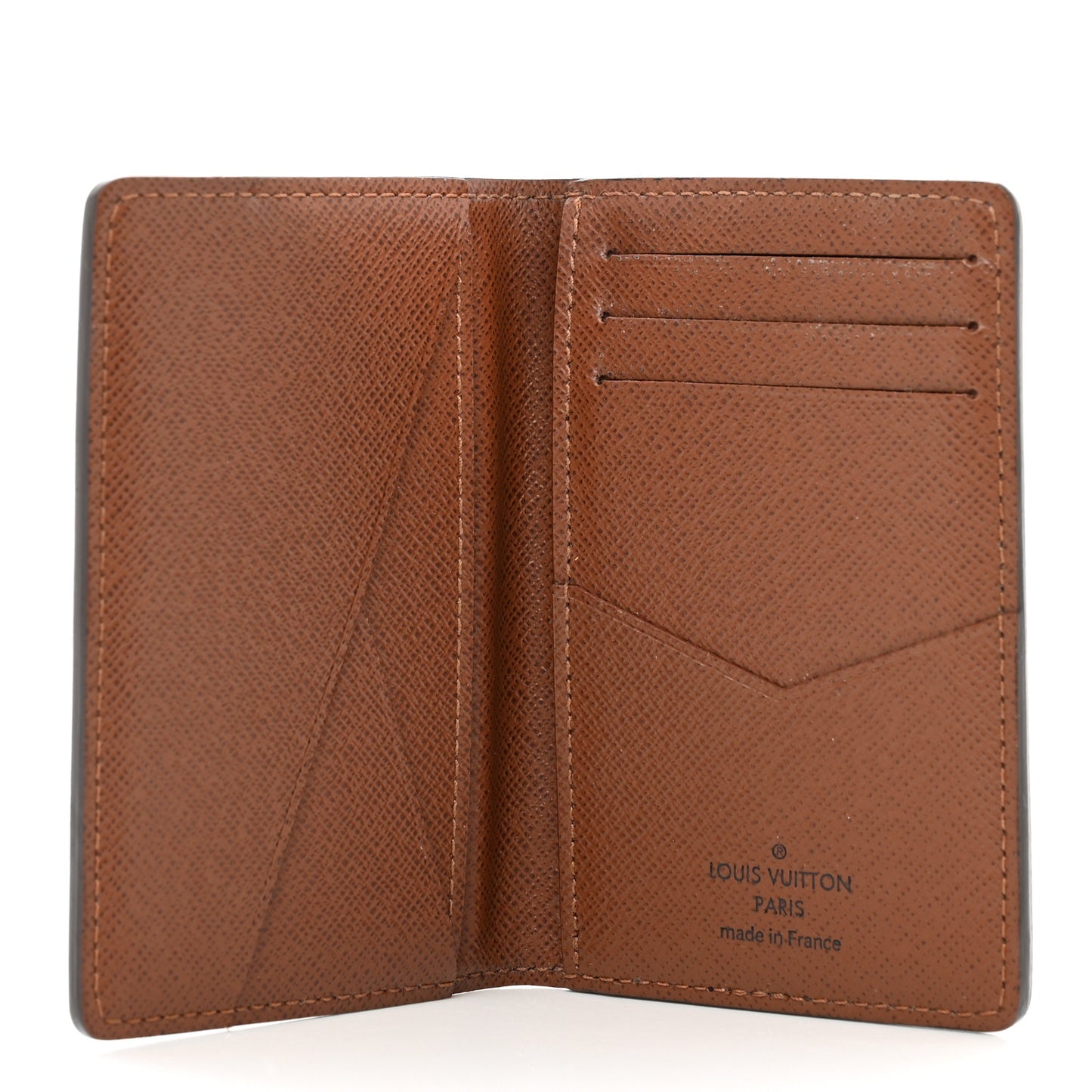 Monogram Pocket Organizer Card Holder NM