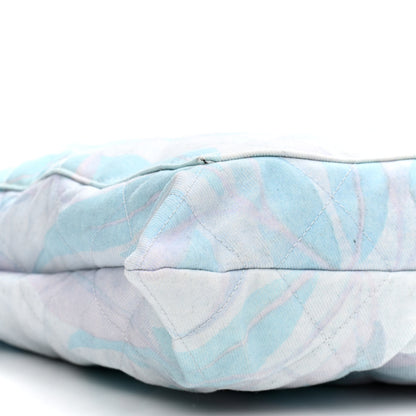 Chanel Canvas Quilted Jungle Jeans Tote White Multicolor 8 of 9