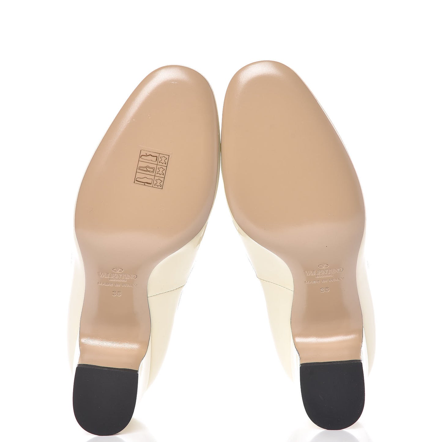 Patent Tan-Go Mary Jane 60mm Pumps 38 Ivory