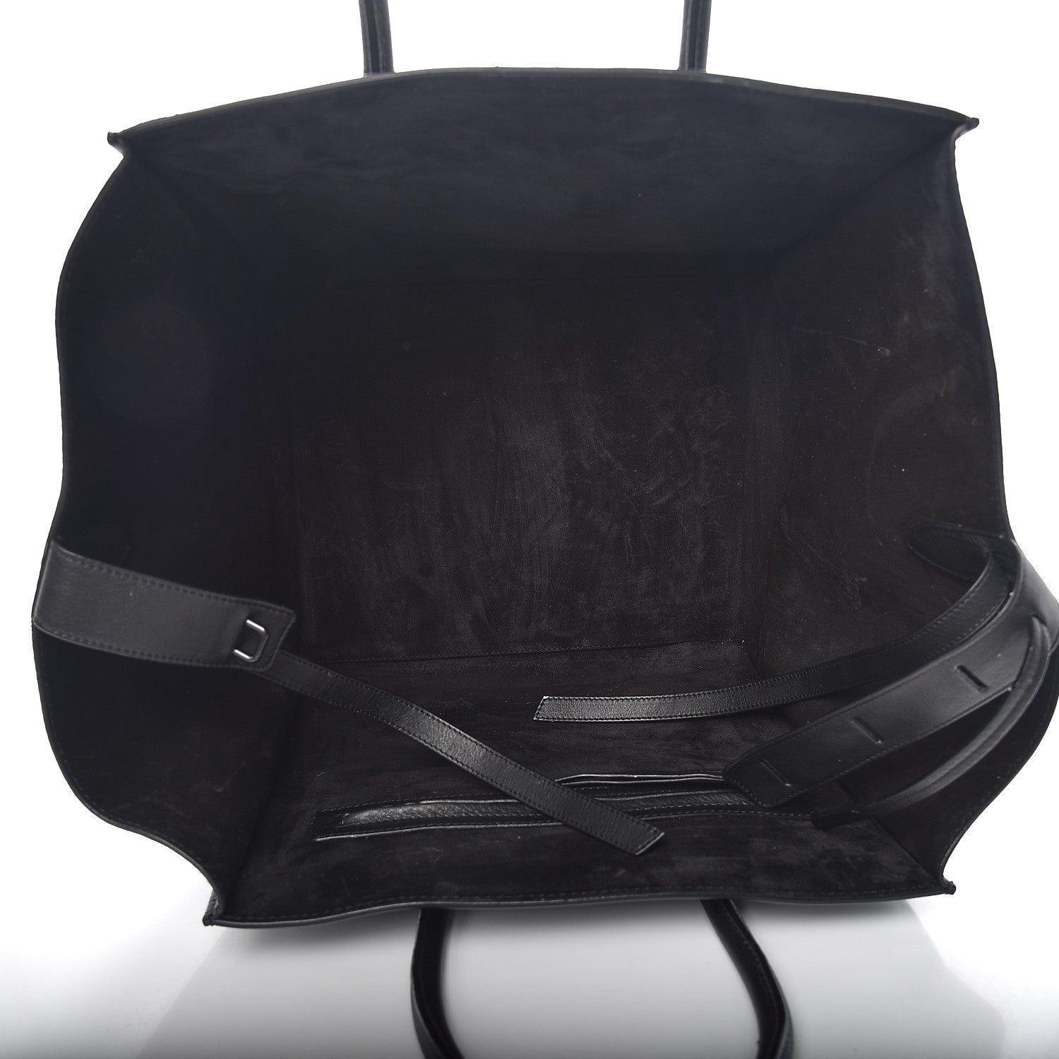 Celine Supple Calfskin Medium Phantom Luggage Black 5 of 13