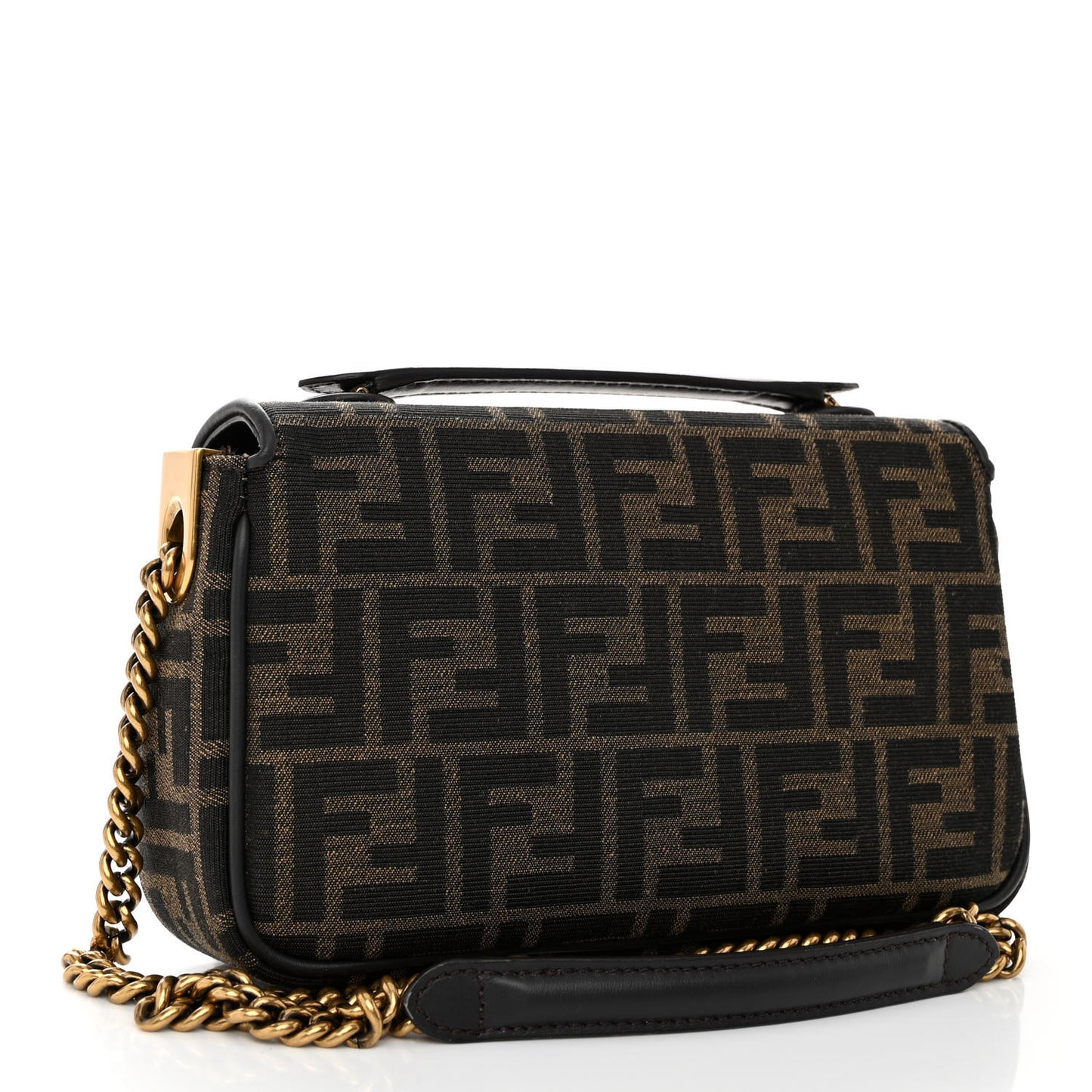 Fabric Jacquard FF 1974 Midi Chain Baguette Tobacco Moro