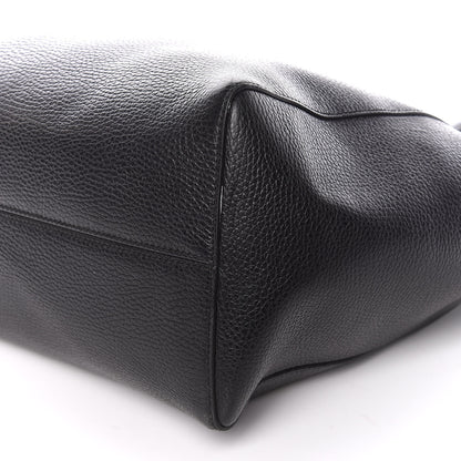 Gucci Pebbled Calfskin Medium Swing Tote Black 12 of 15