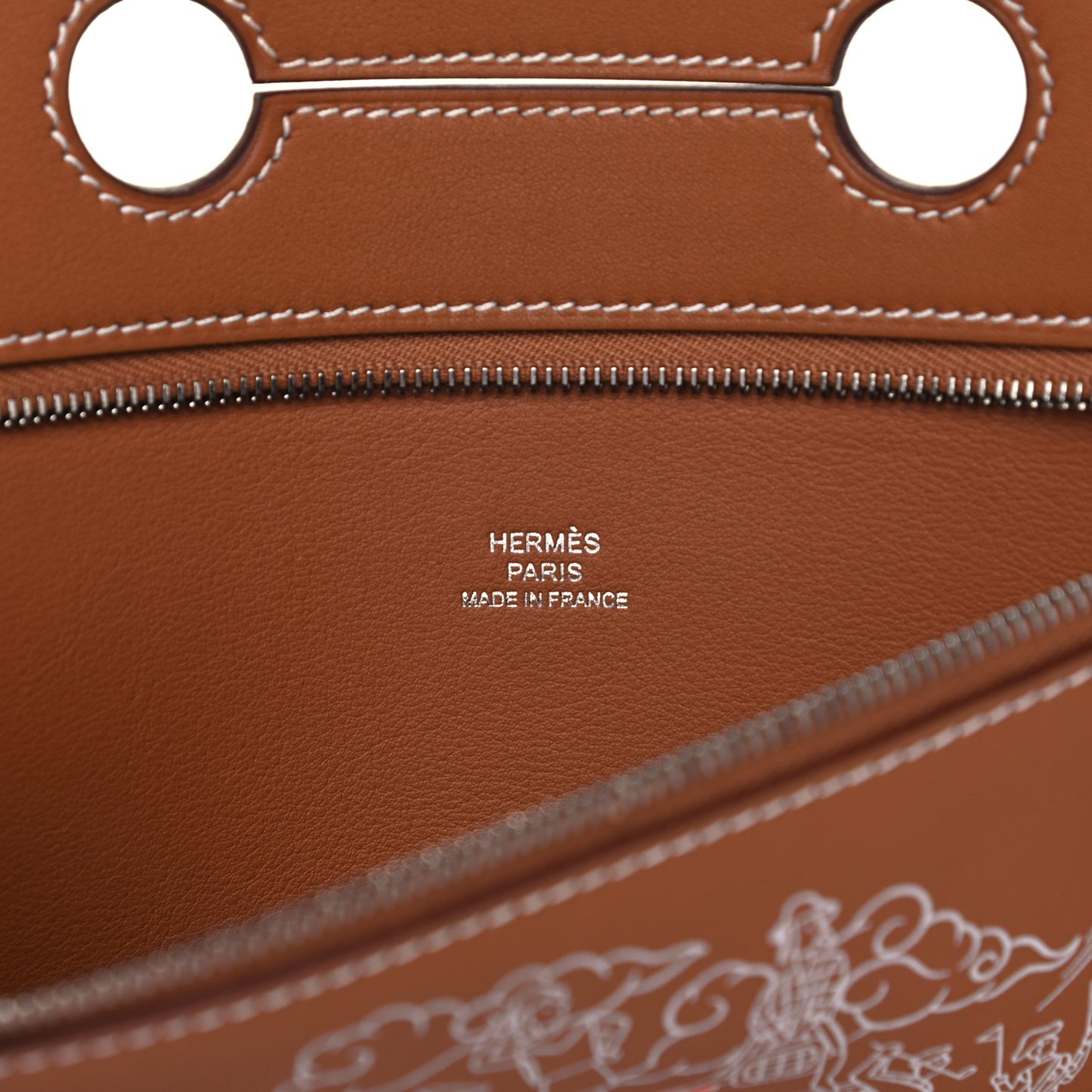 Swift HERMES Swift L'Epopee d'Hermes Backpocket Pouch 25 Gold