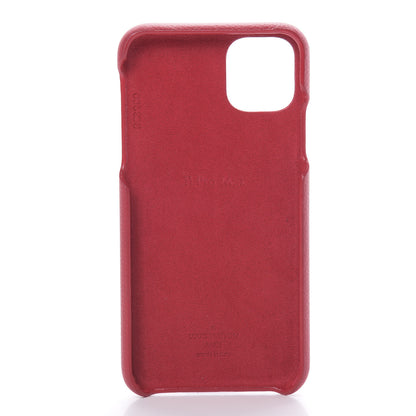 Louis Vuitton Calfskin Monogram iPhone 11 Pro Max Bumper Scarlet 5 of 11