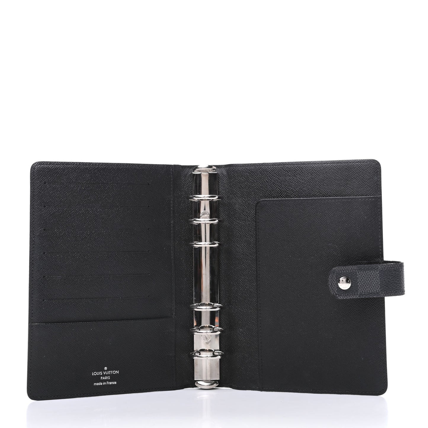 Damier Graphite Medium Ring Agenda Cover