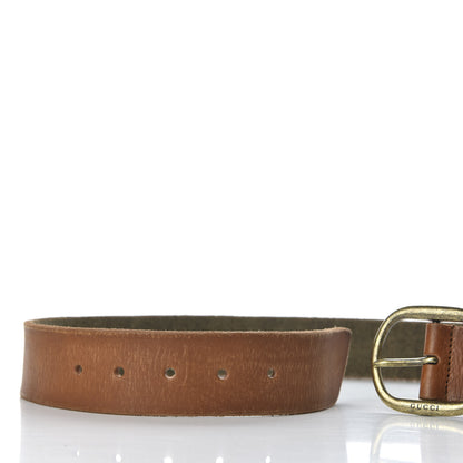Gucci Faded Calfskin Belt 90 36 Cuoio 4 of 4