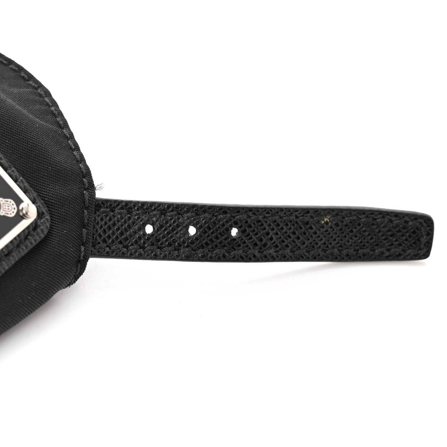 Nylon Vela Mini Crossbody Backpack Black