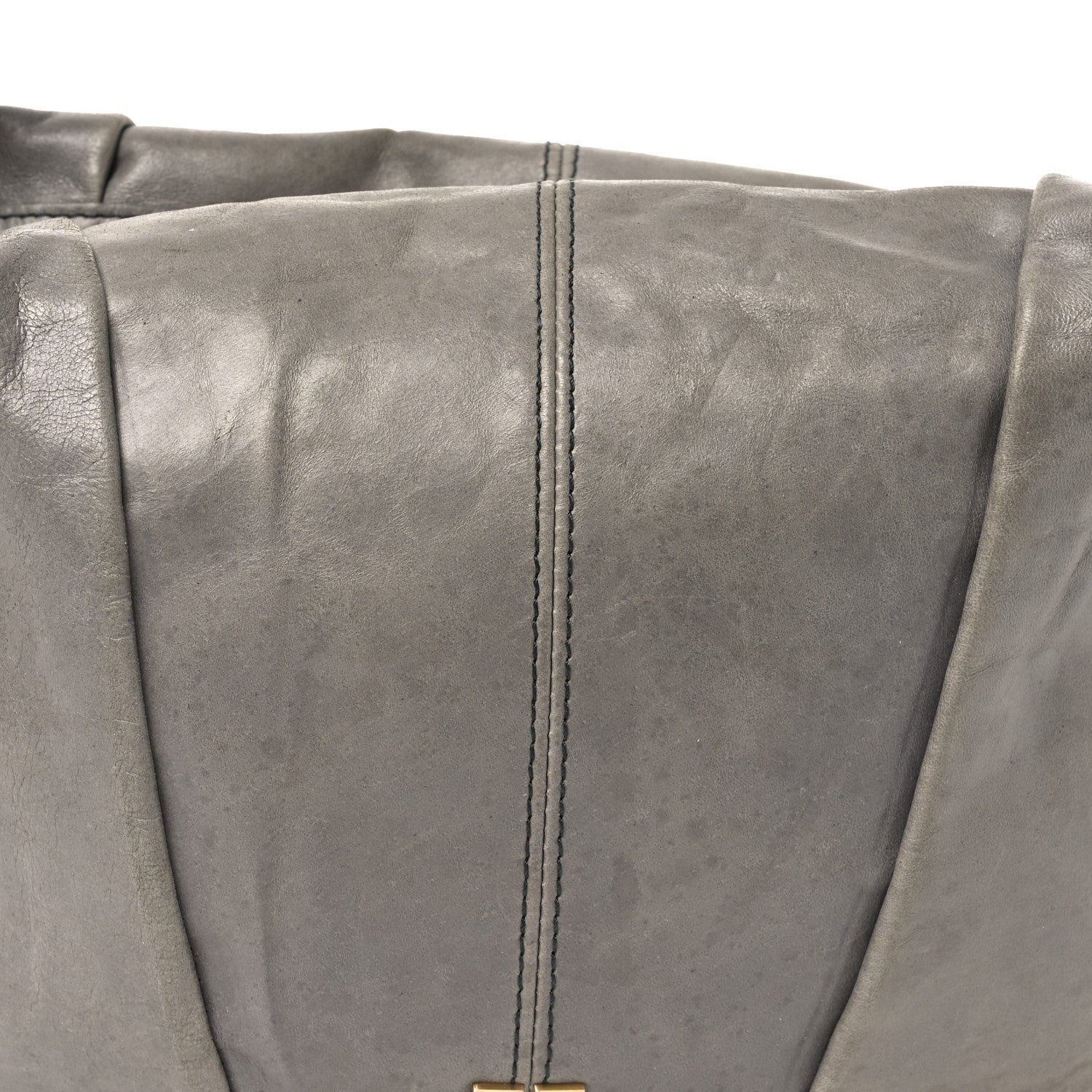 Givenchy Calfskin Braided Hobo Grey 8 of 10