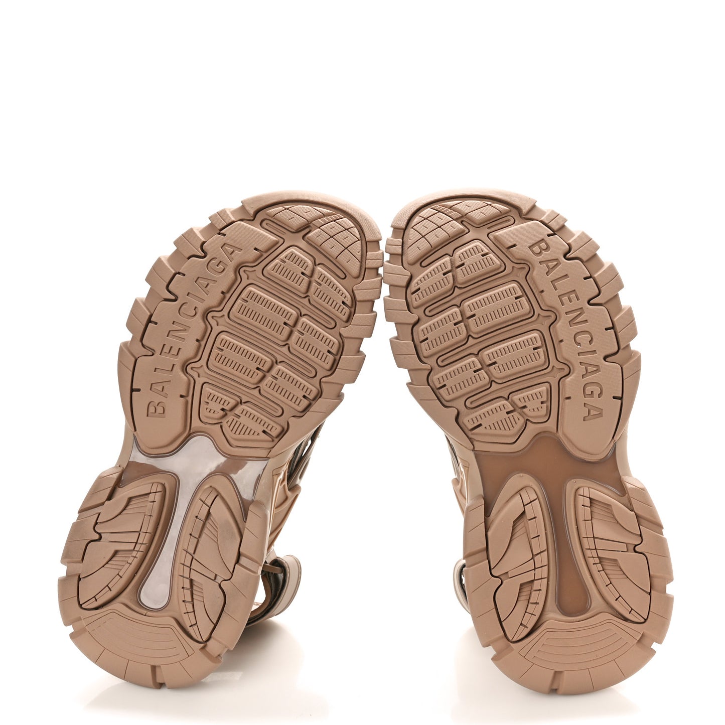 Neoprene Rubber Womens Track Sandals 37 Full Beige
