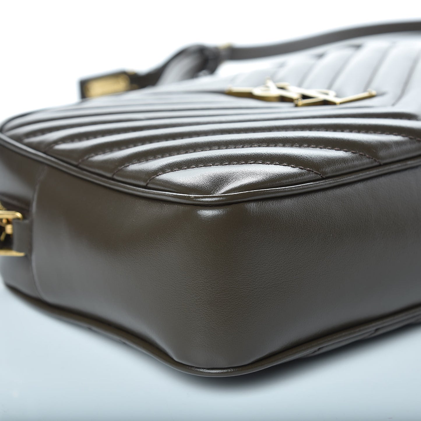 Calfskin Matelasse Monogram Lou Camera Bag Faggio