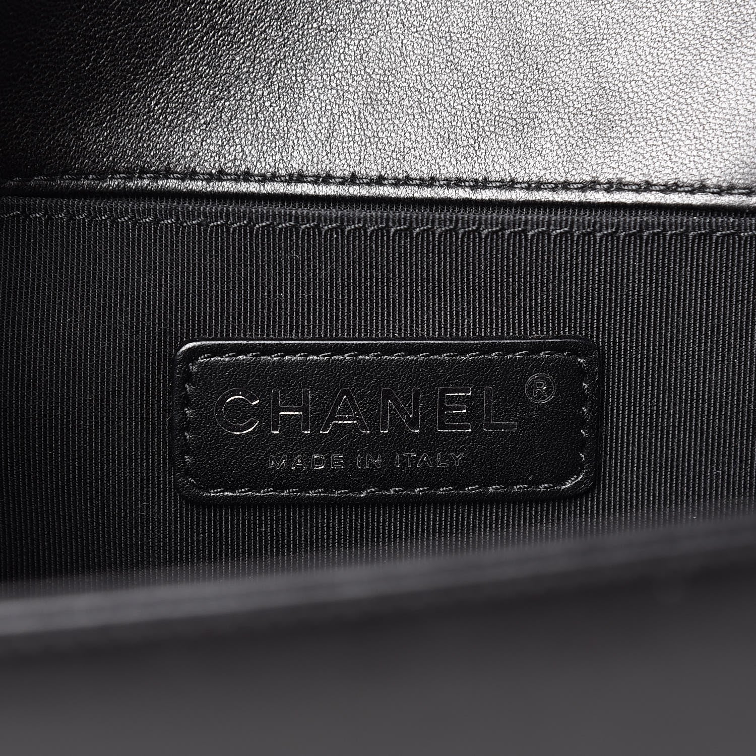 Chanel Lambskin Quilted Medium Boy Flap Black 5 of 11