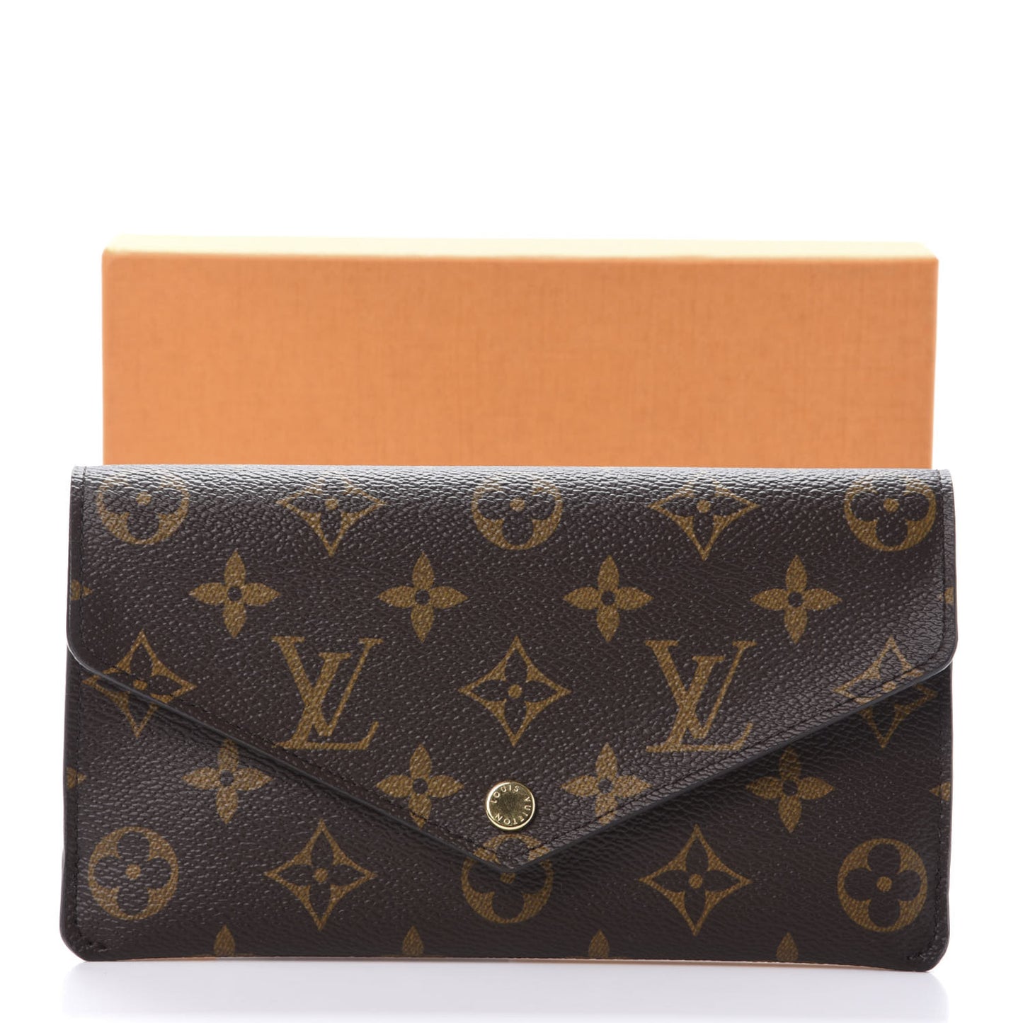 Monogram Jeanne Wallet Rose Ballerine