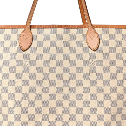 Louis Vuitton Damier Azur Neo Neverfull GM Rose Ballerine 7 of 10