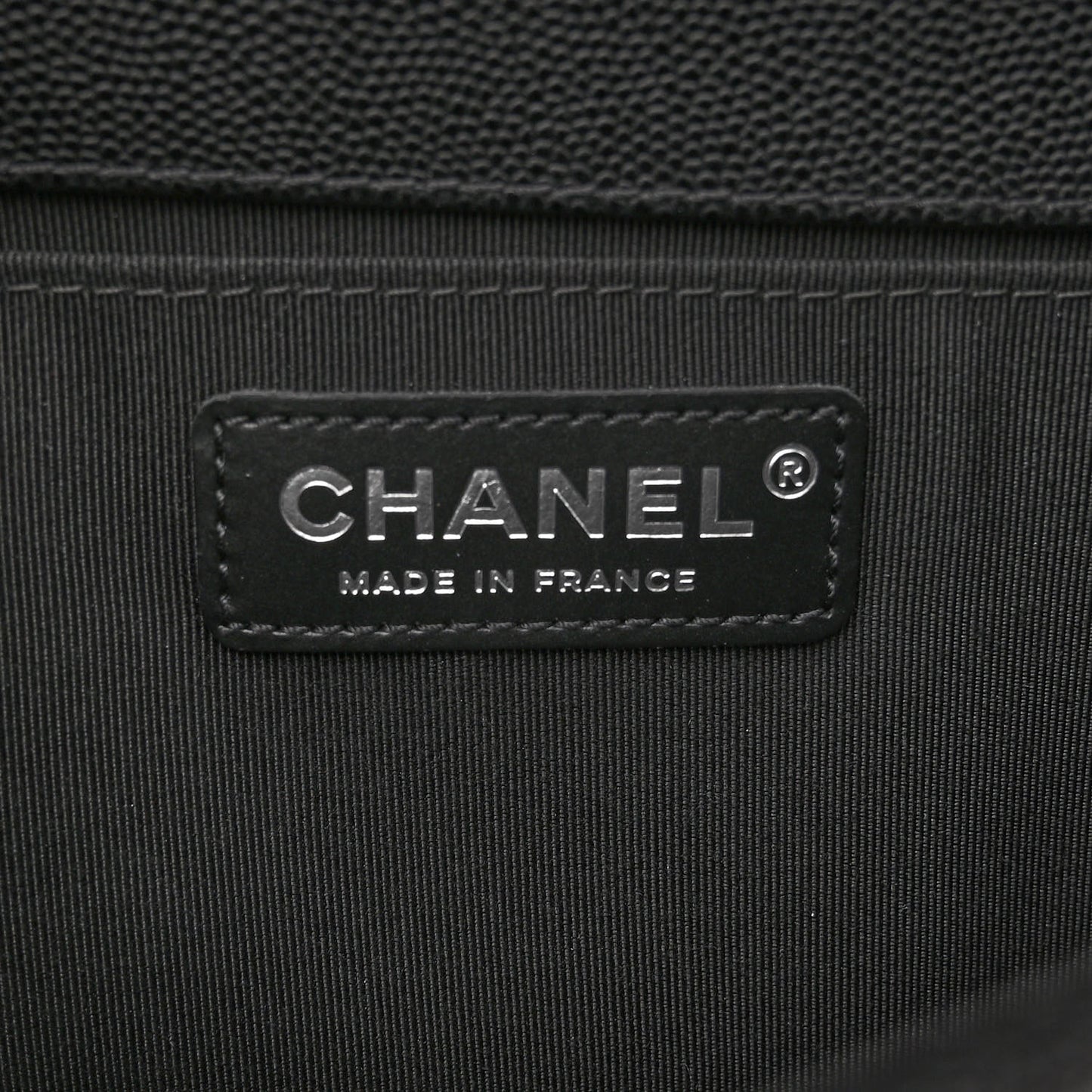 Caviar Quilted Medium Boy Flap Black