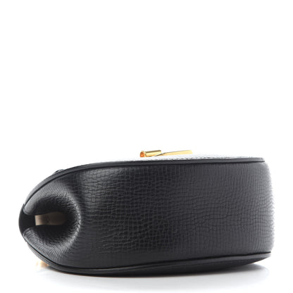 Chloe Textured Calfskin Lambskin Nano Drew Shoulder Bag Black 4 of 8