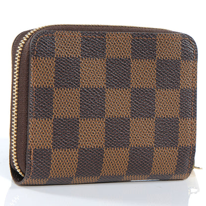 Louis Vuitton Damier Ebene Zippy Coin Purse 3 of 7