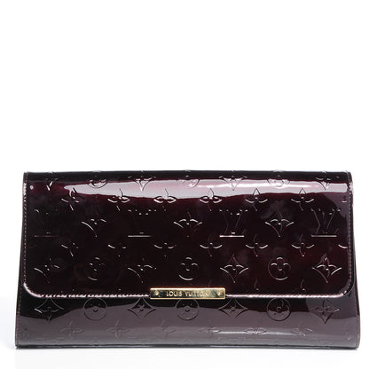 Louis Vuitton Vernis Robertson Clutch Amarante 1 of 9