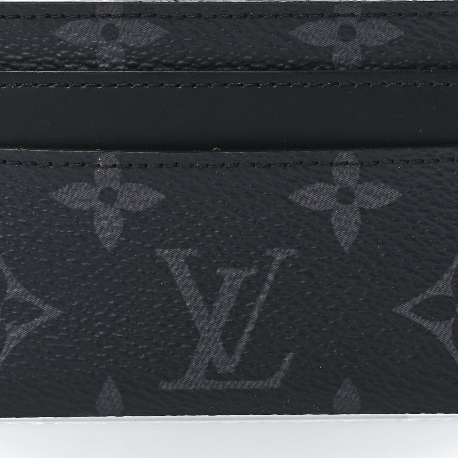 Louis Vuitton Monogram Eclipse Porte-Cartes Double Card Holder 7 of 10