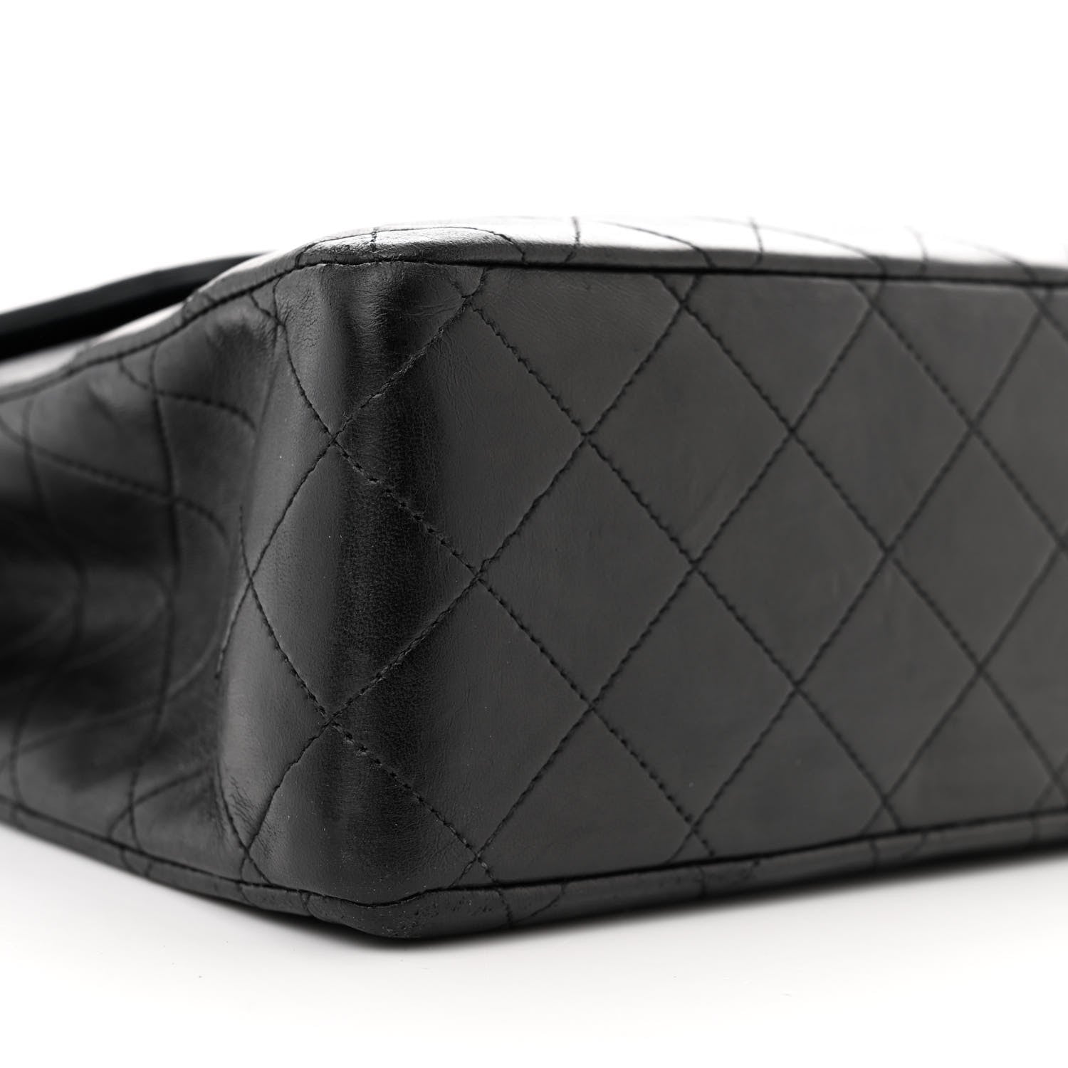 Chanel Lambskin Quilted Single Flap Black 9 of 12