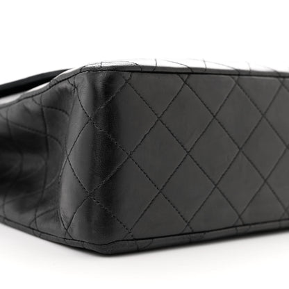 Chanel Lambskin Quilted Single Flap Black 9 of 12