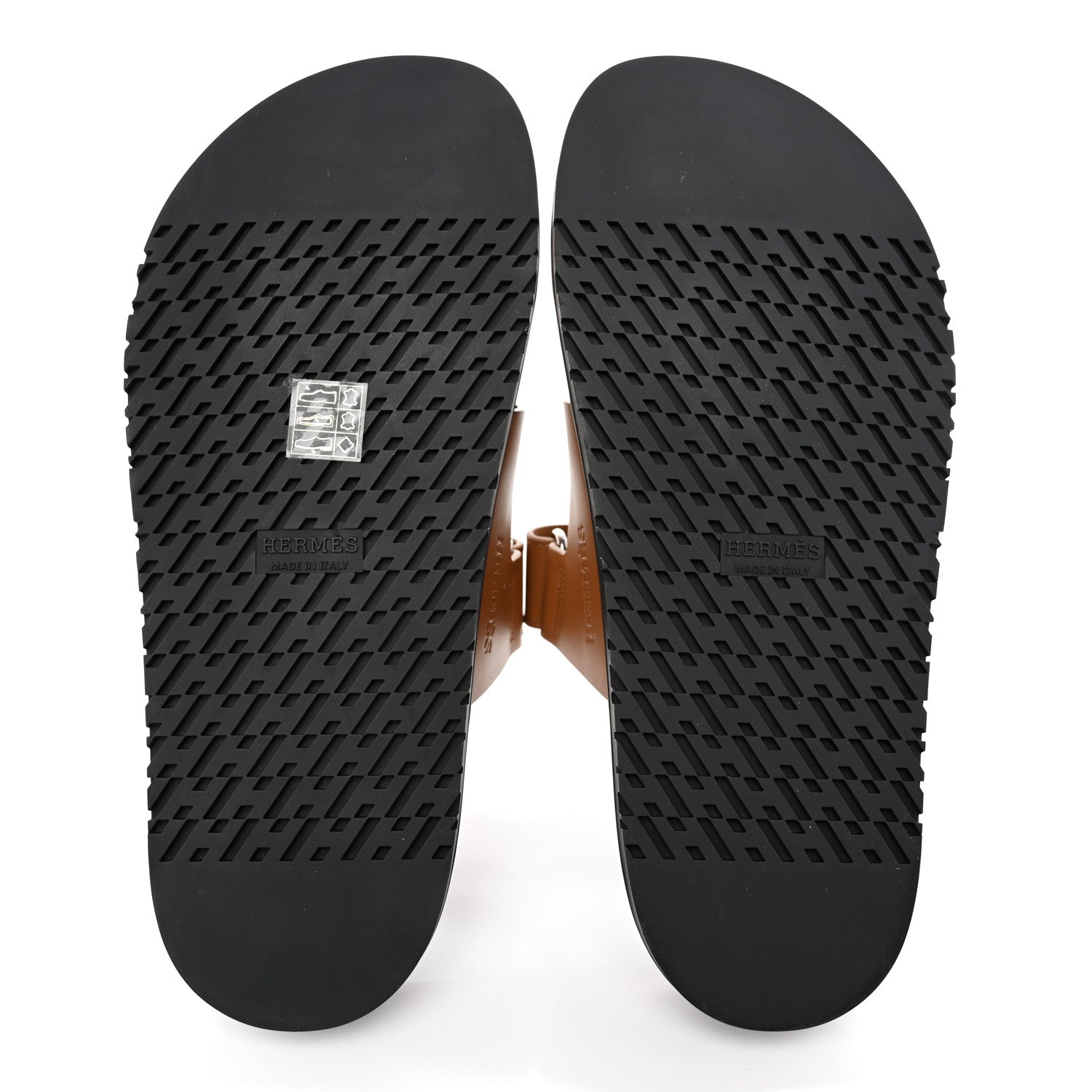 Hermes Calfskin Womens Chypre Sandals 38 Naturel 5 of 9