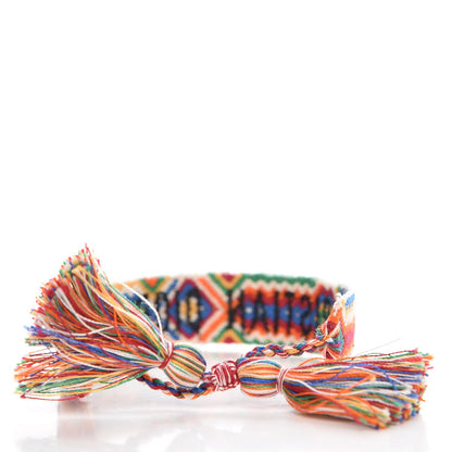 Christian Dior Woven Cotton J'Adior Friendship Bracelet Set 4 of 9
