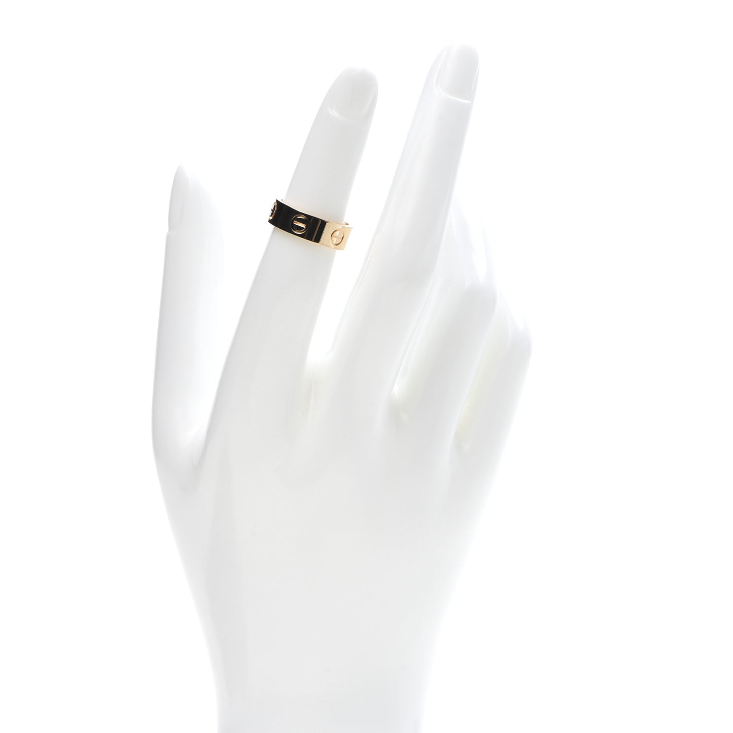 18K Yellow Gold 5.5mm LOVE Ring 49 4.75