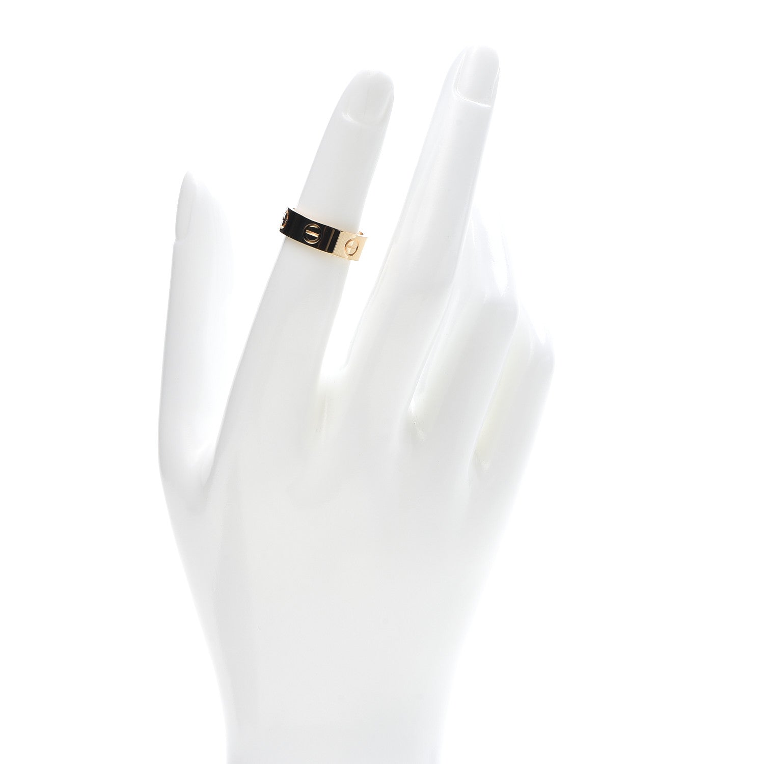 Cartier 18K Yellow Gold 5.5mm LOVE Ring 49 4.75 2 of 4