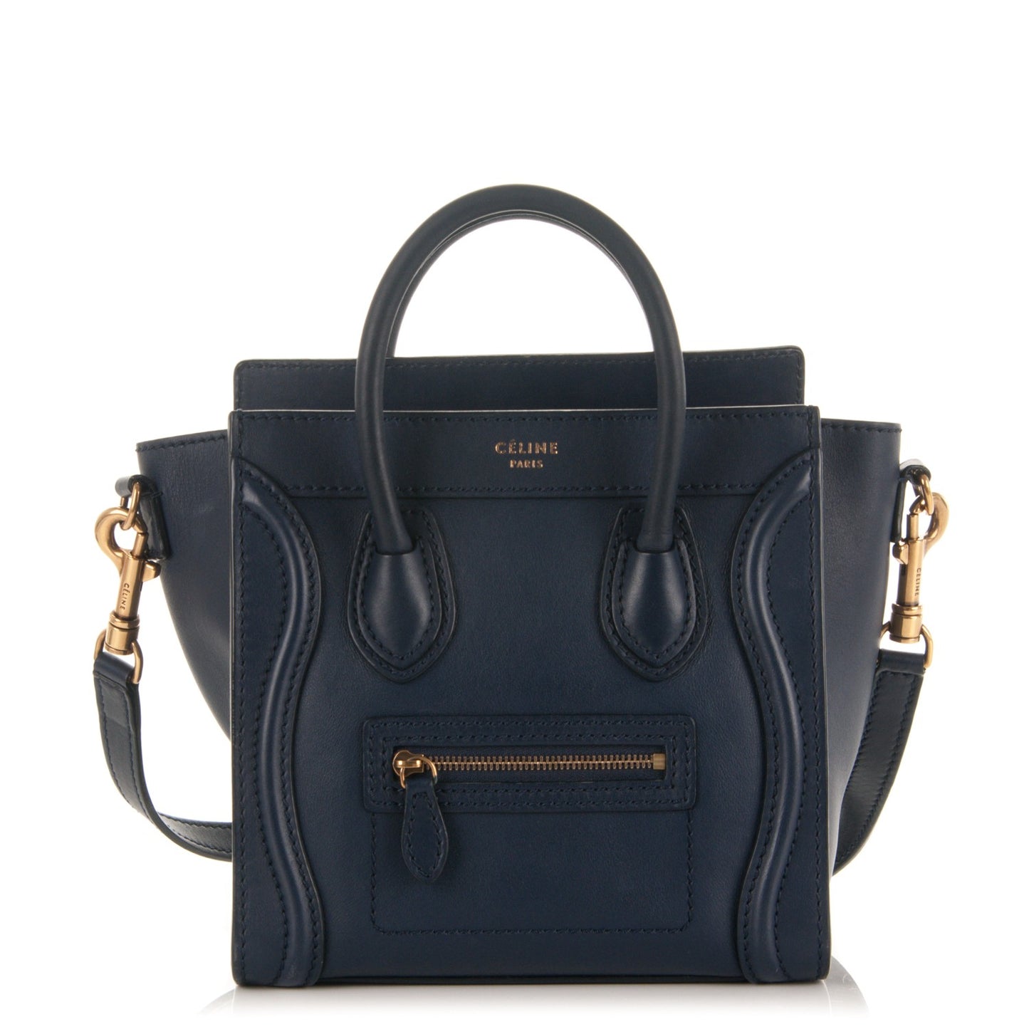 Smooth Calfskin Nano Luggage Ink