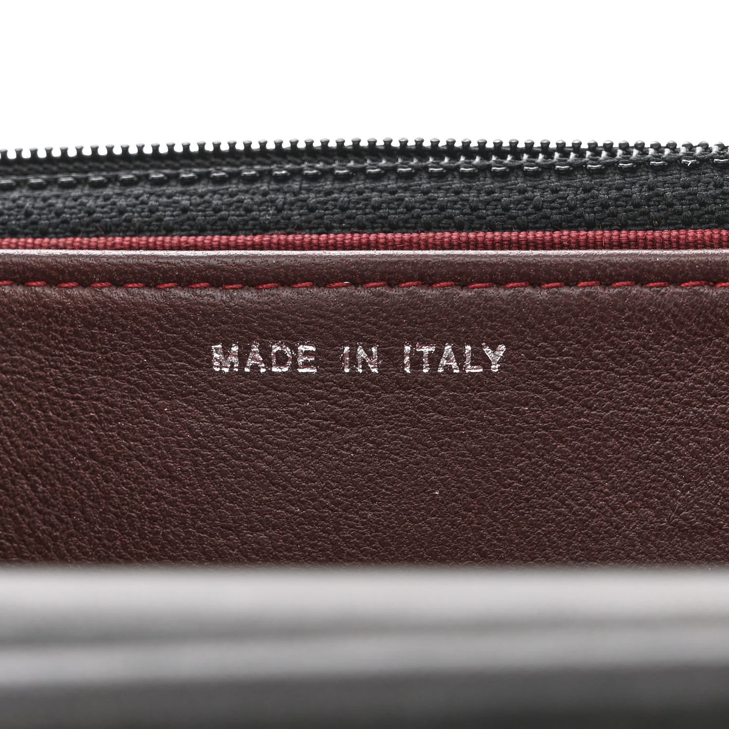 Lambskin Quilted Wallet On Chain WOC Black