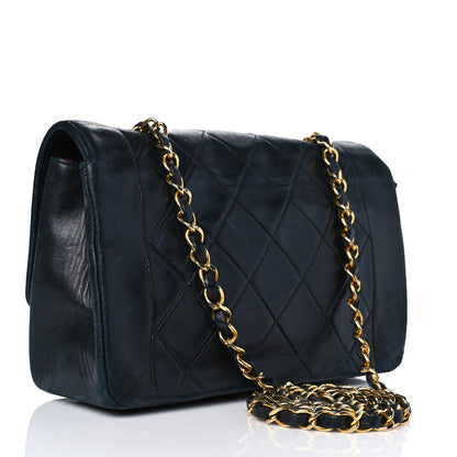 Chanel Lambskin Quilted Small Single Flap Black 2 of 15