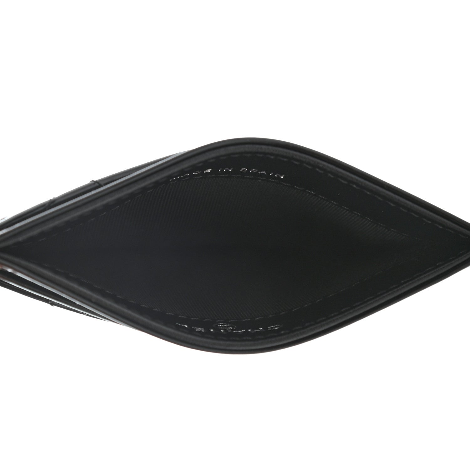 Chanel Patent Calfskin Quilted Card Holder So Black 5 of 7