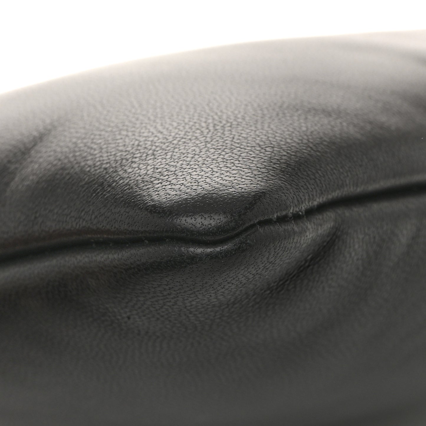 Lambskin Small Calypso Pouch Black