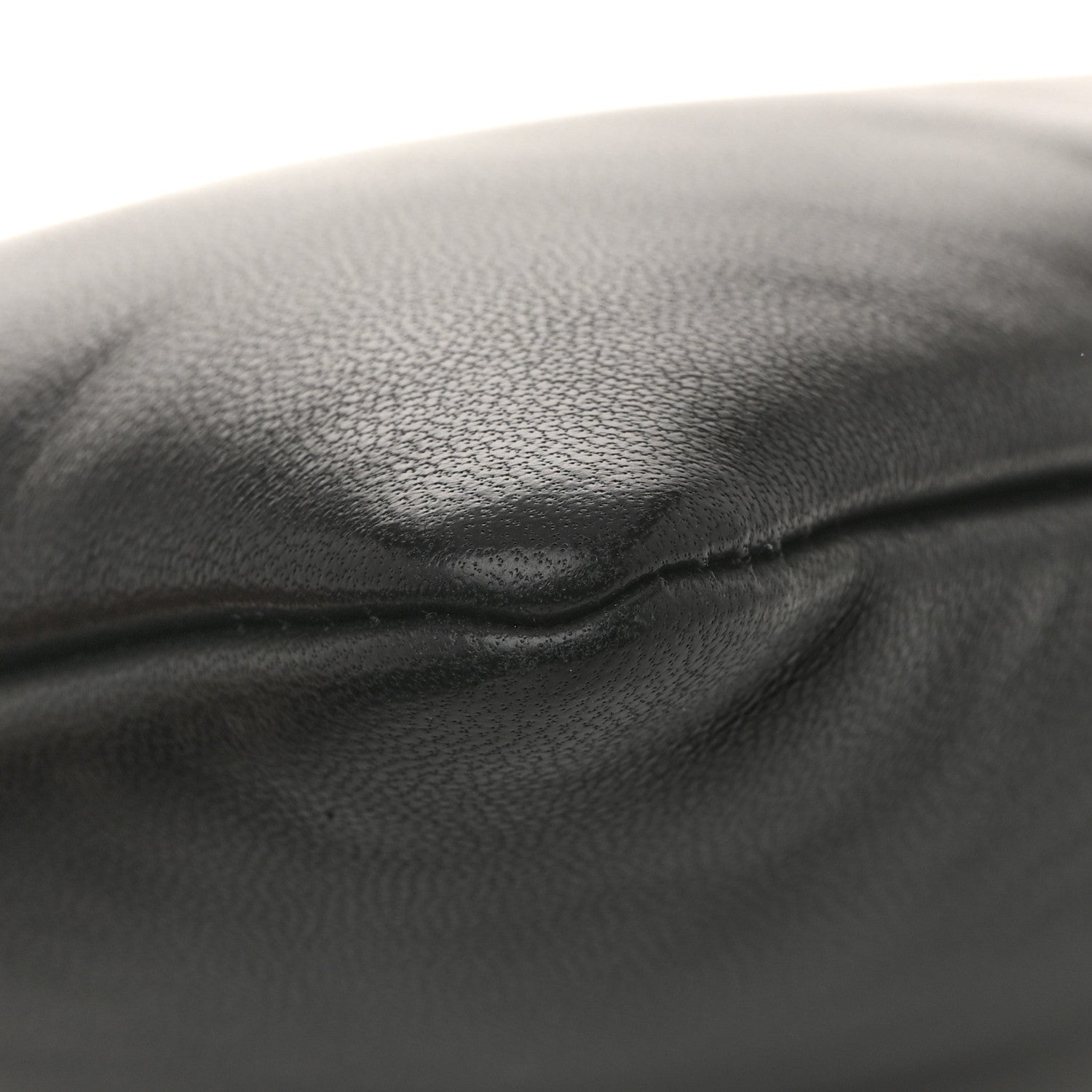 Saint Laurent Lambskin Small Calypso Pouch Black 8 of 8