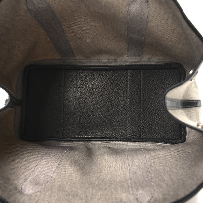 Hermes Toile Buffle Skipper Garden Party 36 MM Tote Black 5 of 10