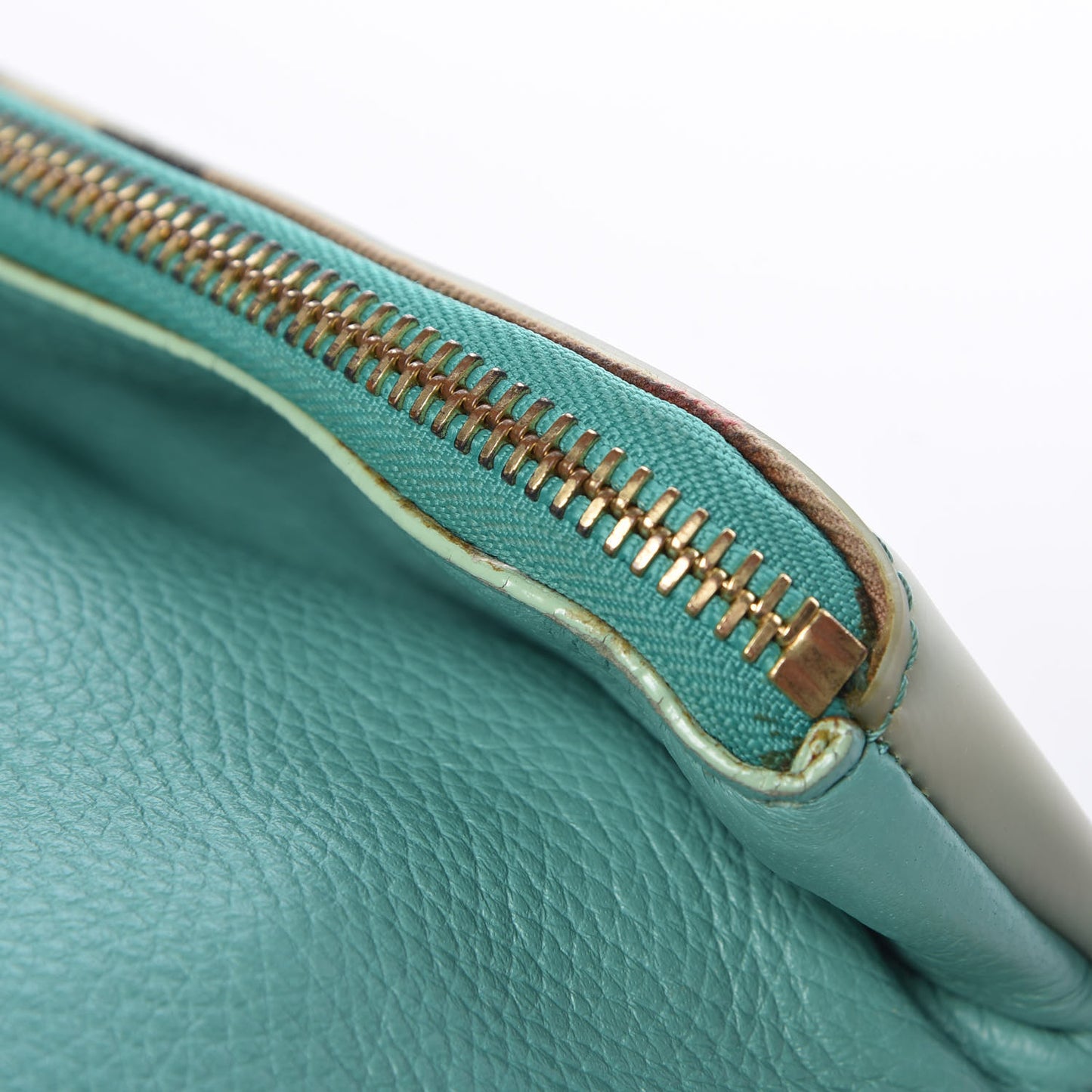 Deerskin House Check Fold Over Crossbody Bright Mint