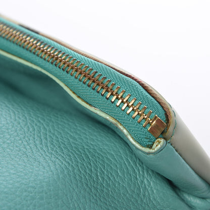 Burberry Deerskin House Check Fold Over Crossbody Bright Mint 12 of 15