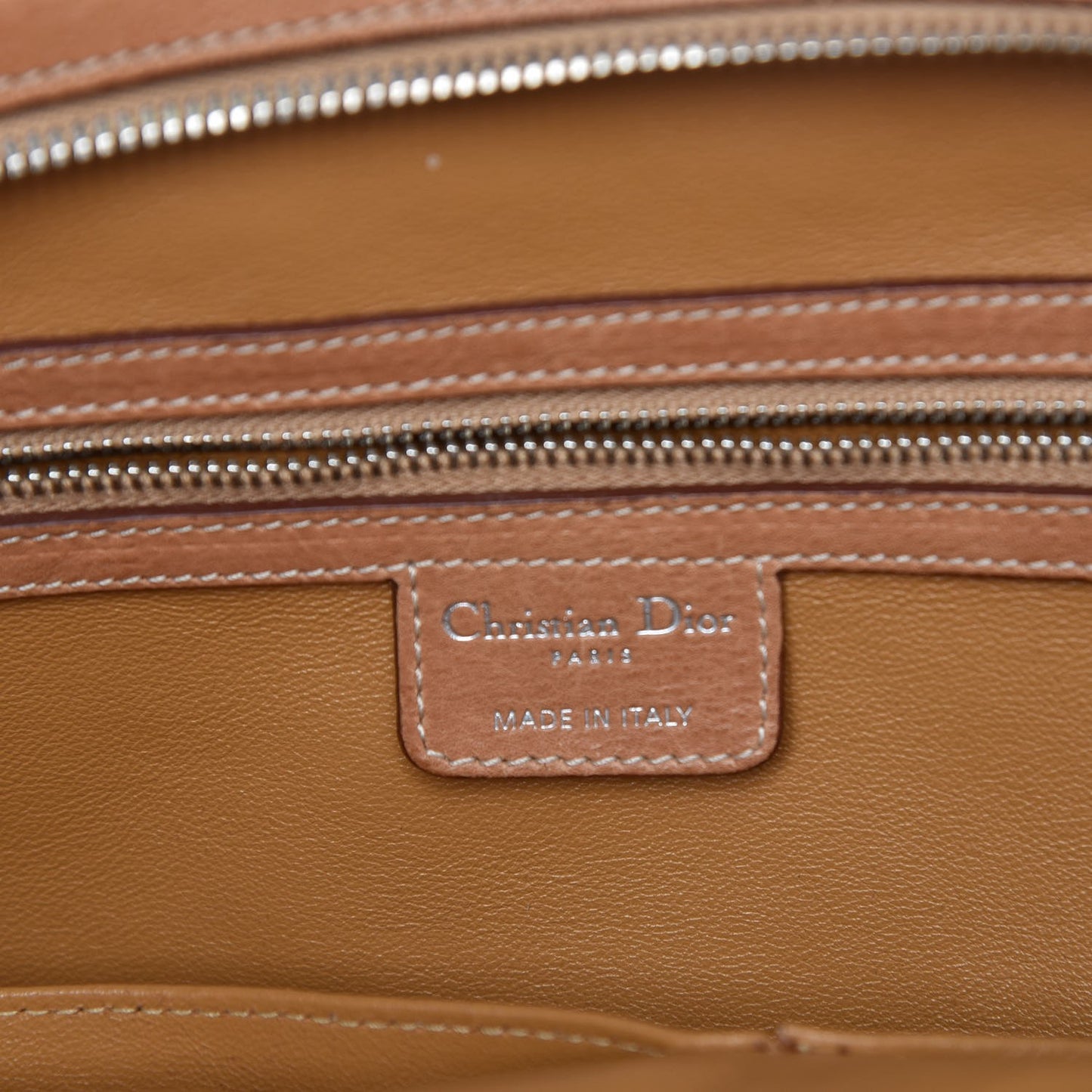 Calfskin Saddle Bowler Tan