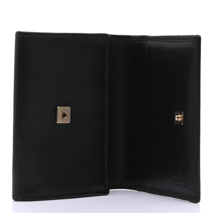 Gucci Calfskin GG Marmont Card Case Black 5 of 7