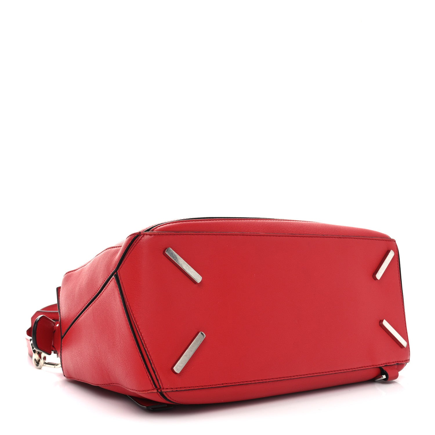 Loewe Calfskin Medium Puzzle Bag Scarlet 4 of 10