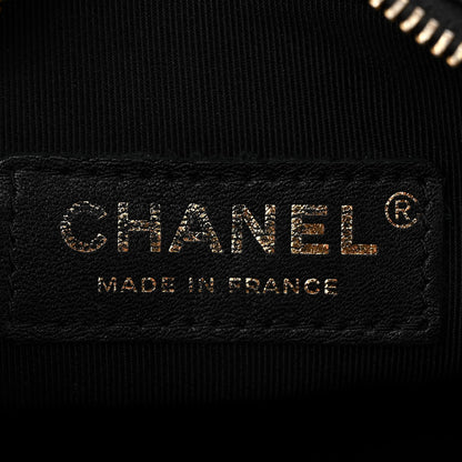 Chanel Lambskin Quilted Small Buckle Camera Case Bag Black 6 of 10