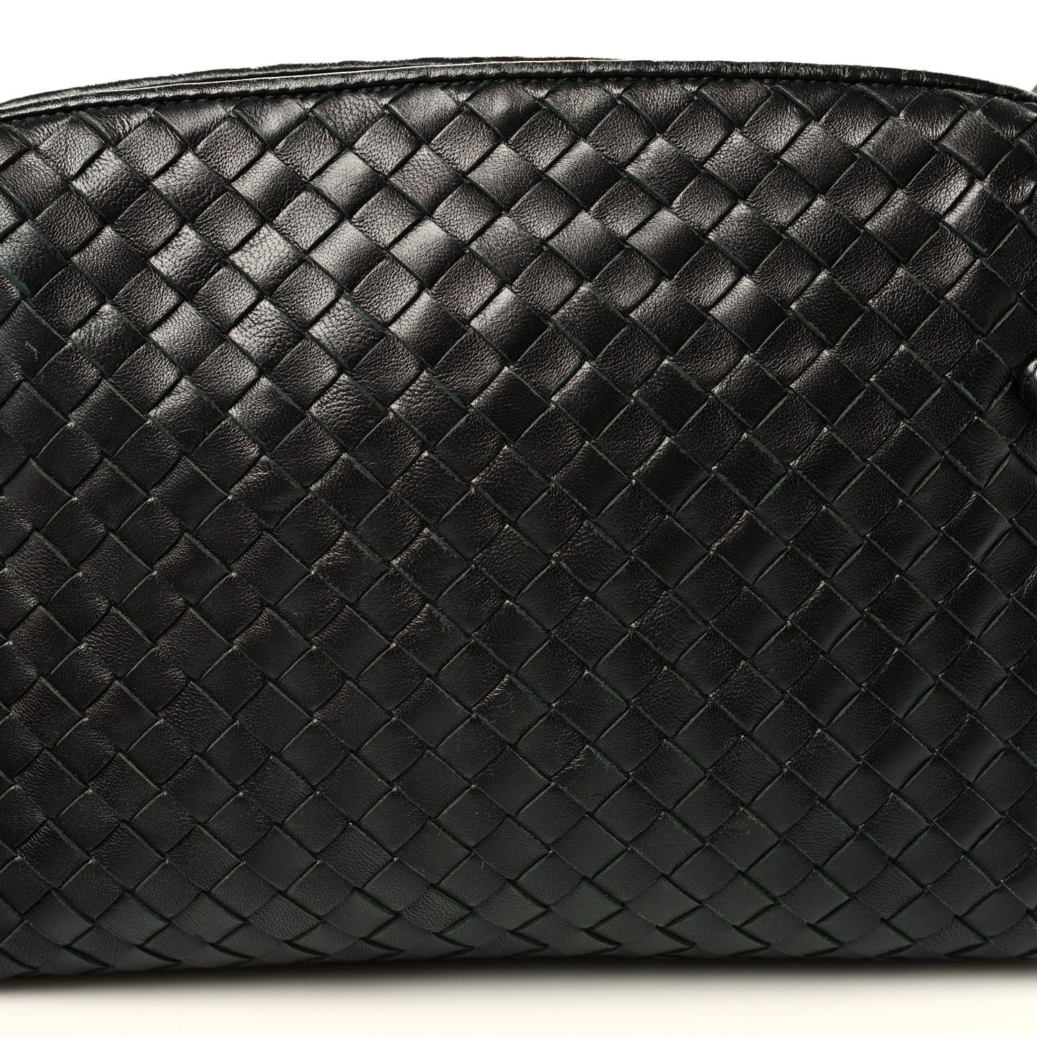 Bottega Veneta Nappa Intrecciato Nodini Crossbody Messenger Black 8 of 14