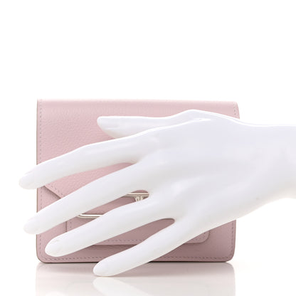 Hermes Evercolor Roulis Slim Wallet Mauve Pale 3 of 9