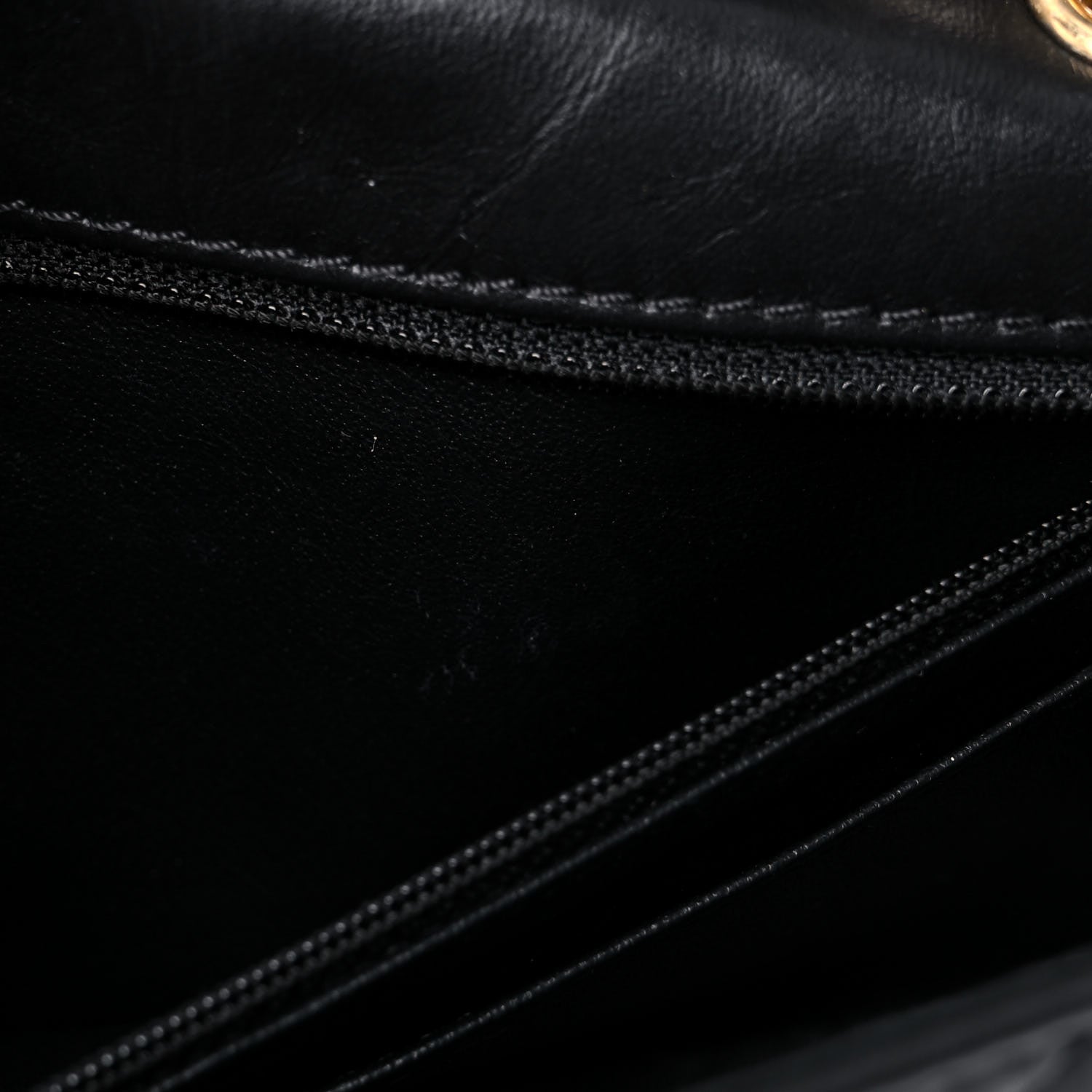 Chanel Aged Calfskin Quilted 2.55 Reissue Mini Flap Black 11 of 13