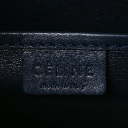 Celine Nubuck Smooth Calfskin Nano Tri-Color Luggage Green 6 of 8